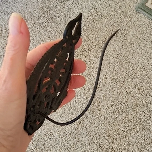 Vintage Receipt Spike Paper Organizer Collectible Wall-Mount Decoration - Picture 2 of 5